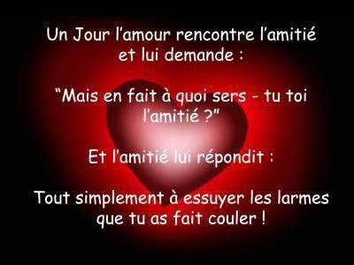 amour et amitié